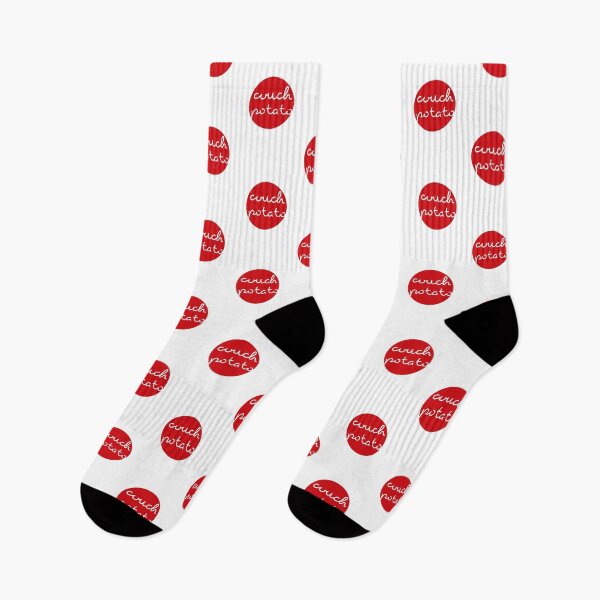 Item preview, Couch Potato - red dot designed and sold by Hell-Prints.