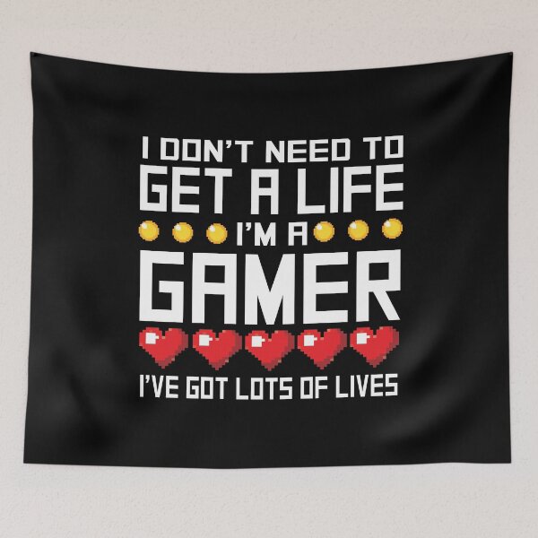 Item preview, I Dont Need To Get A Life Hard Core Video Gamer's Gift  designed and sold by 2blackcherries.