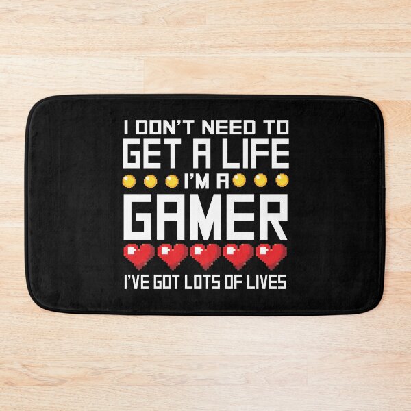 Item preview, I Dont Need To Get A Life Hard Core Video Gamer's Gift  designed and sold by 2blackcherries.