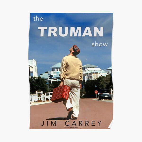 Le spectacle de Truman Poster