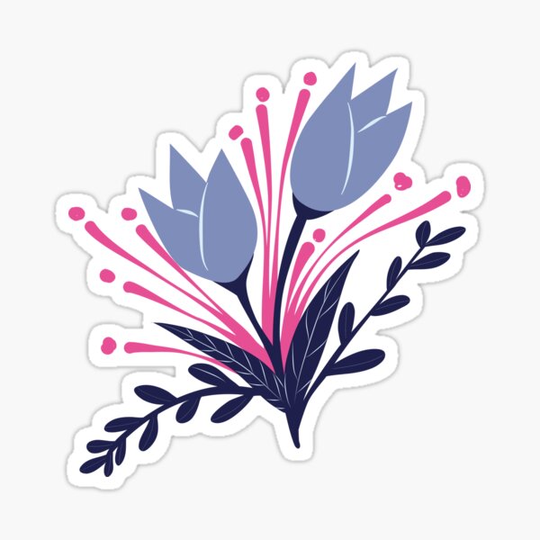 Flower 3 Sticker