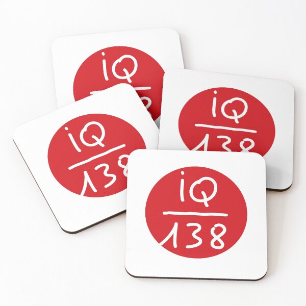 Item preview, IQ 138 - for Sarah - red dot designed and sold by Hell-Prints.