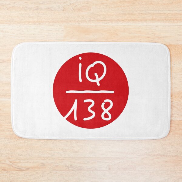 Item preview, IQ 138 - for Sarah - red dot designed and sold by Hell-Prints.