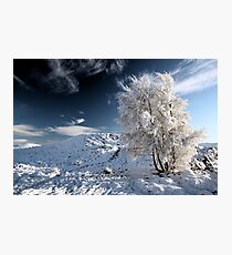 Glencoe winter landscape Photographic Print