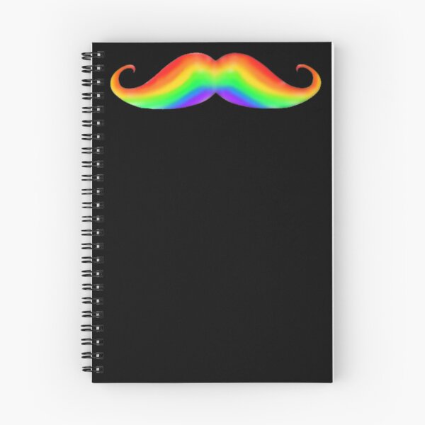 Item preview, Rainbow Hipster 'Stache designed and sold by sybilthorn.