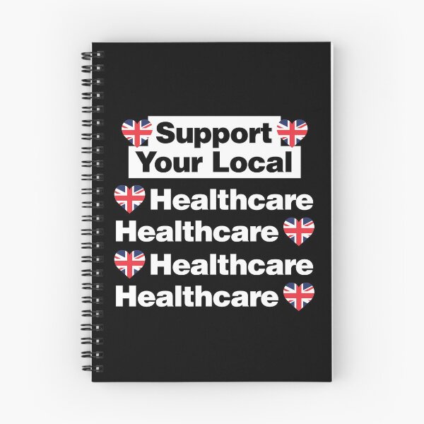 Item preview, Support Your Local British Healthcare Help United Kingdom designed and sold by elhefe.