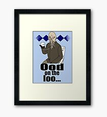 Ood on the loo... Framed Print