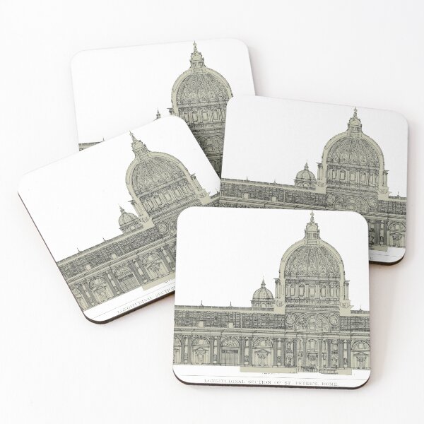 Item preview, St Peter vintage architectural section designed and sold by Onyria Art.