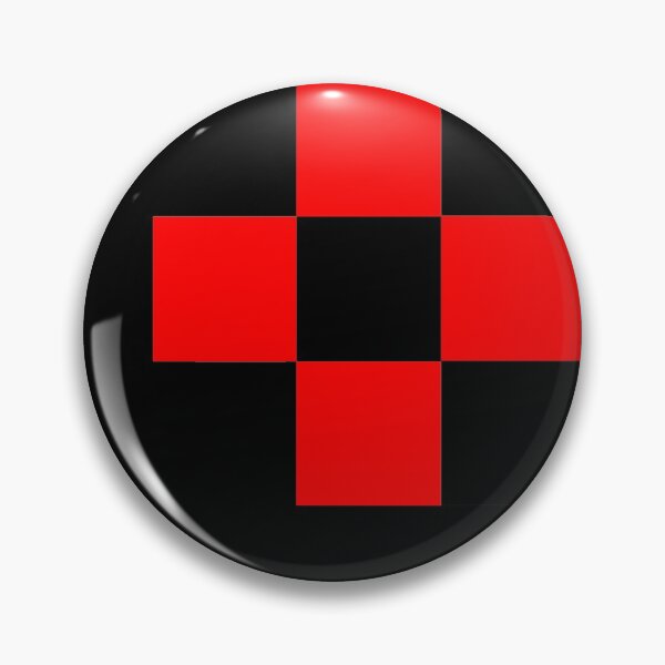 Item preview, Check chess red black designed and sold by blankshirt.