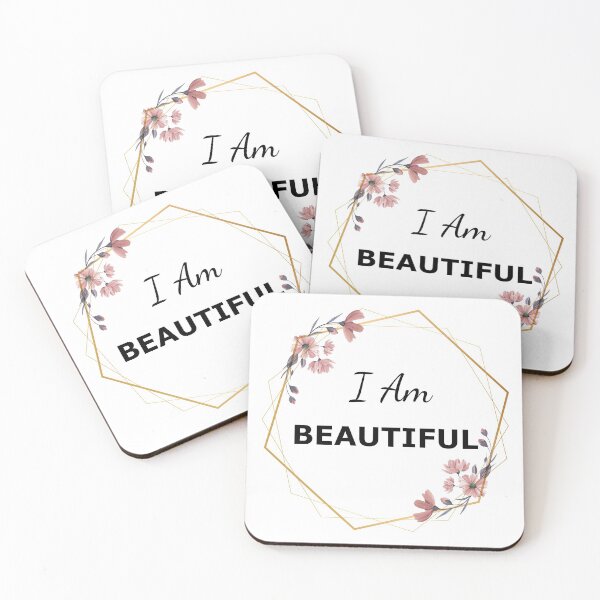Item preview, I Am Beautiful Positive Affirmation designed and sold by Bluepress.