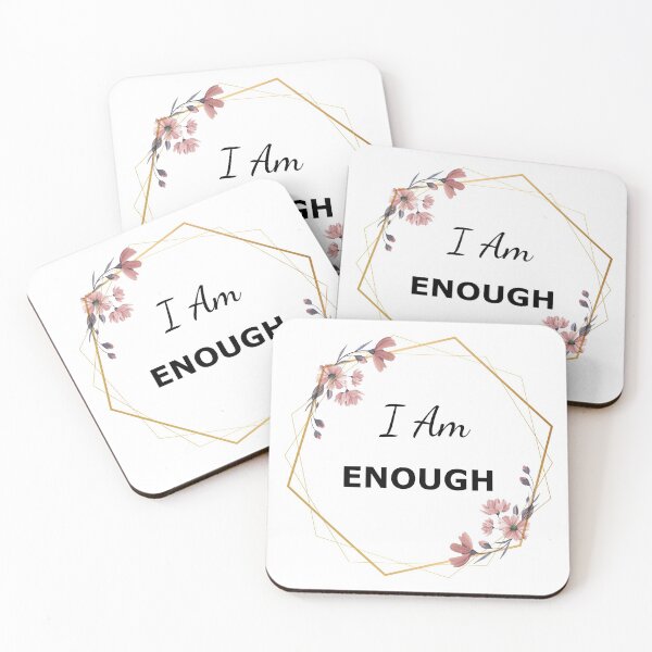 Item preview, I Am Enough Positive Affirmation designed and sold by Bluepress.