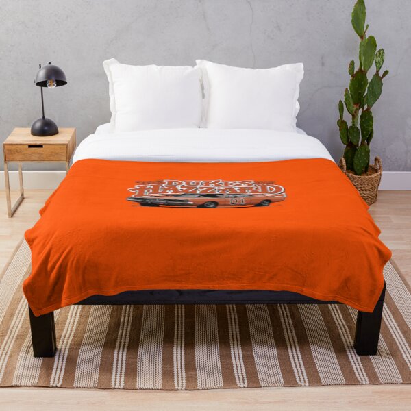 The Dukes of Hazzard / Dodge Charger / General Lee Throw Blanket