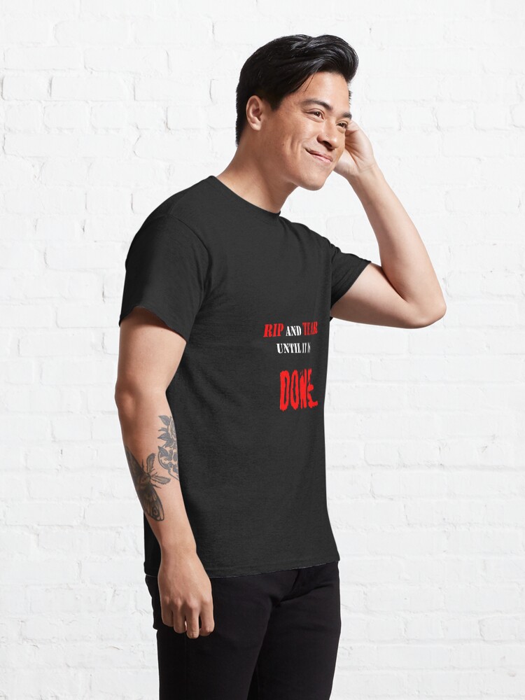 rip and tear t shirt