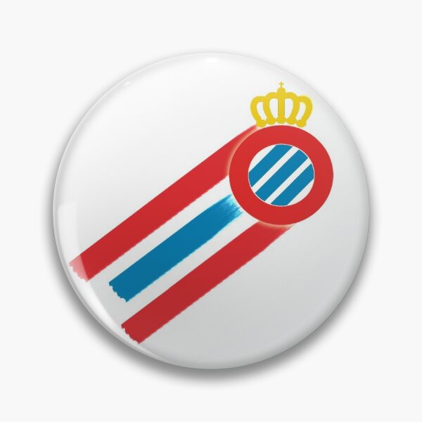 RCD Espanyol Crest Pin Multicolor