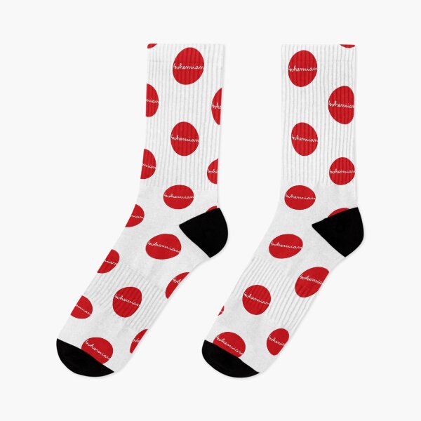 Item preview, Bohemian - Red Dots designed and sold by Hell-Prints.