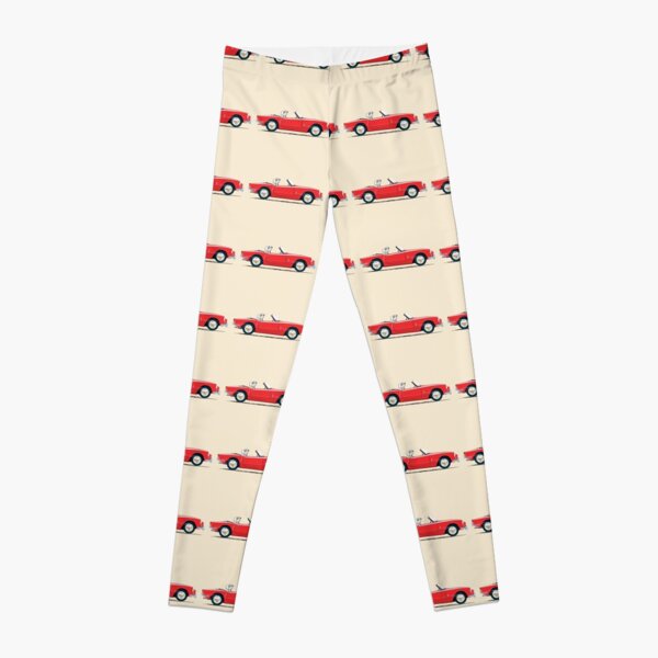 Early Signal Red Spitfire – a Triumph! Leggings