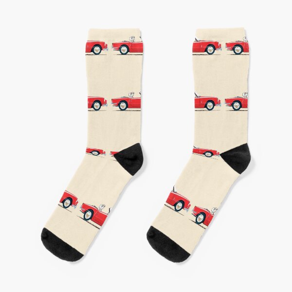 Early Signal Red Spitfire – a Triumph! Socks