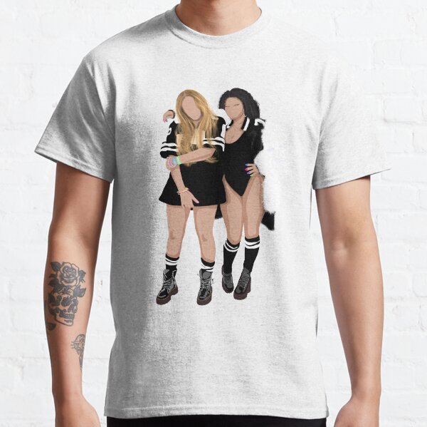 Beyonce, Nicki Minaj, feeling myself, homecoming, beyhive, Illustration, female figure, silhouette, destiny’s child, 90s, 00s nostalgia Classic T-Shirt
