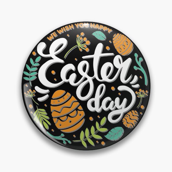 Item preview, Easter Eggs Happy Easter Day Wish designed and sold by 66Design.