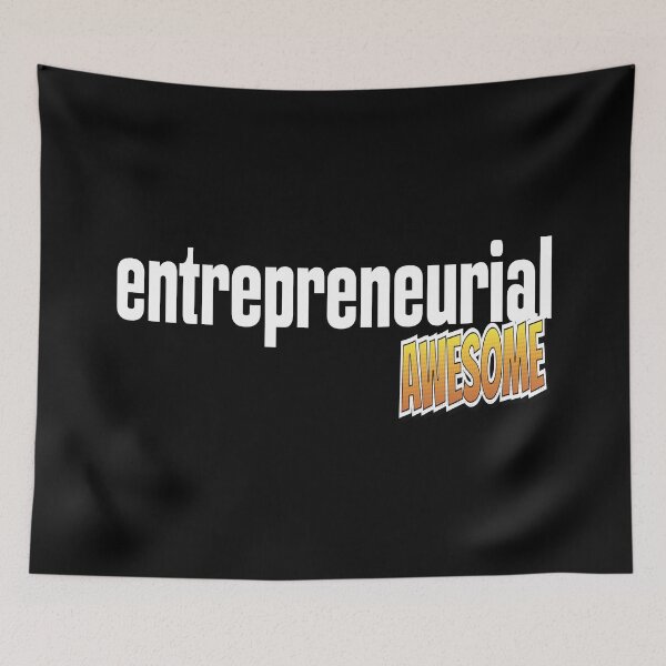 Item preview, Entrepreneurial Awesome Startup Entrepreneur designed and sold by ProjectX23.