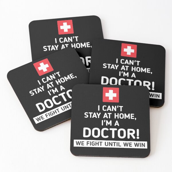 Item preview, I can't stay at home I'm a doctor  designed and sold by SaraDarwish.