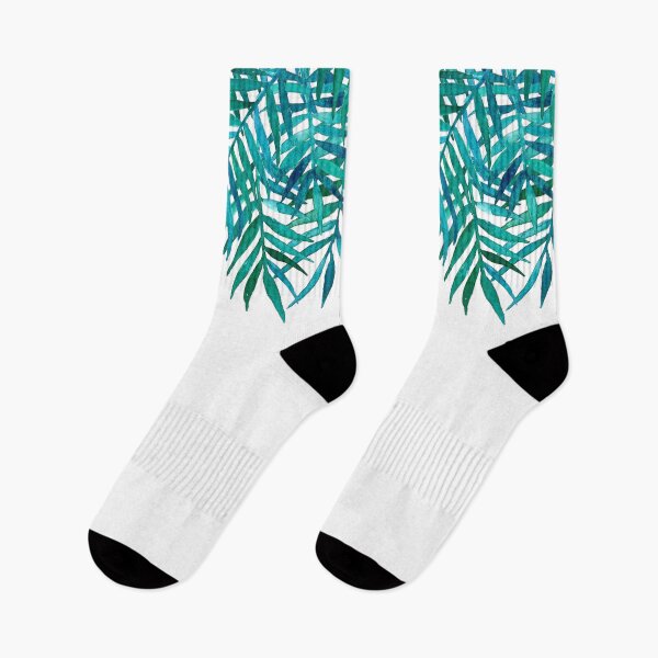 Item preview, Watercolor Palm Leaves on White designed and sold by micklyn.
