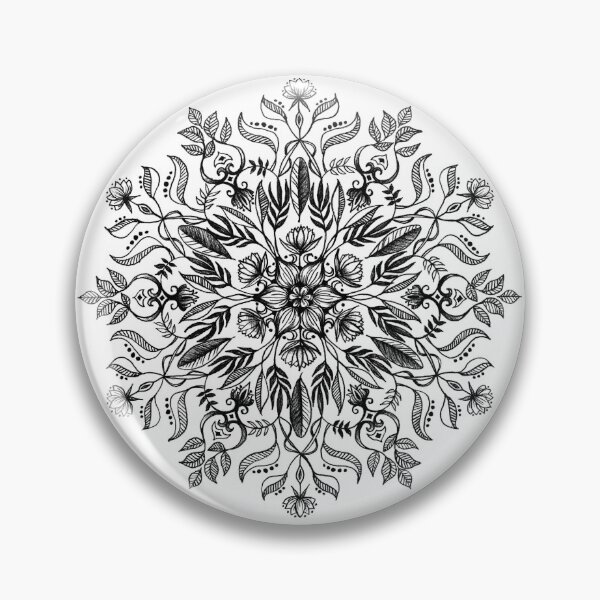 Item preview, Thrive - Monochrome Mandala designed and sold by micklyn.