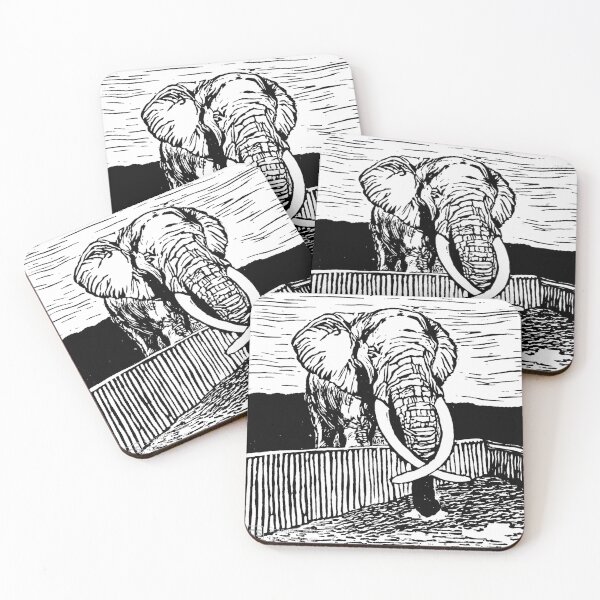 Item preview, Rambo the African Elephant designed and sold by SpottiClogg.