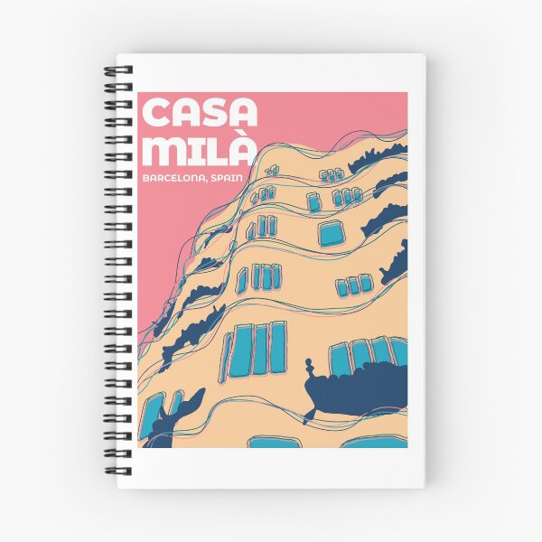 Artikelvorschau, Casa Milà - Barcelona, Spanien entworfen und verkauft von Moritz Schwäble.