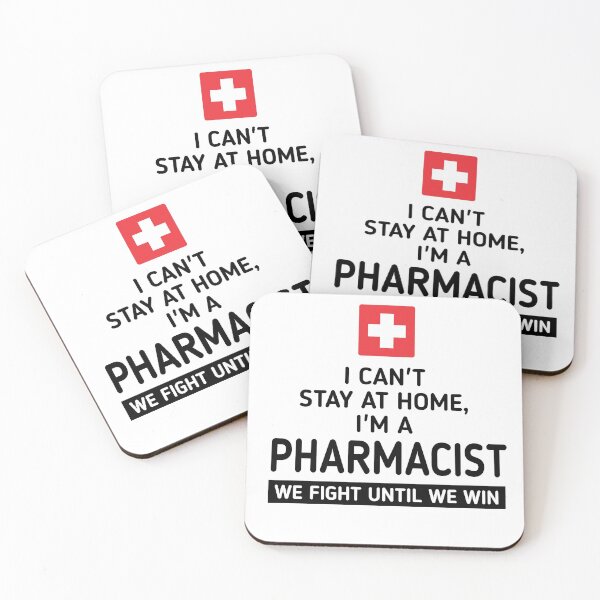 Item preview, I can't stay at home I'm a Pharmacist designed and sold by SaraDarwish.