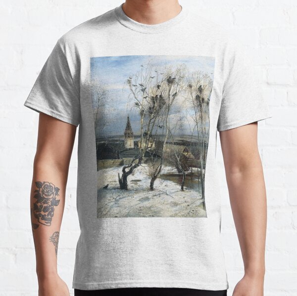 Алексей Саврасов «Грачи прилетели», 1871 год Classic T-Shirt