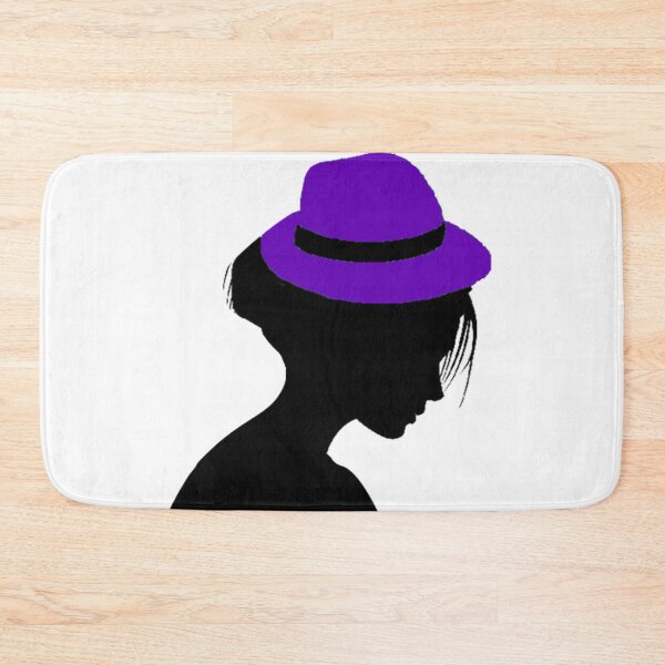 Item preview, LADY WITH PURPLE HAT designed and sold by Adri Barnard.