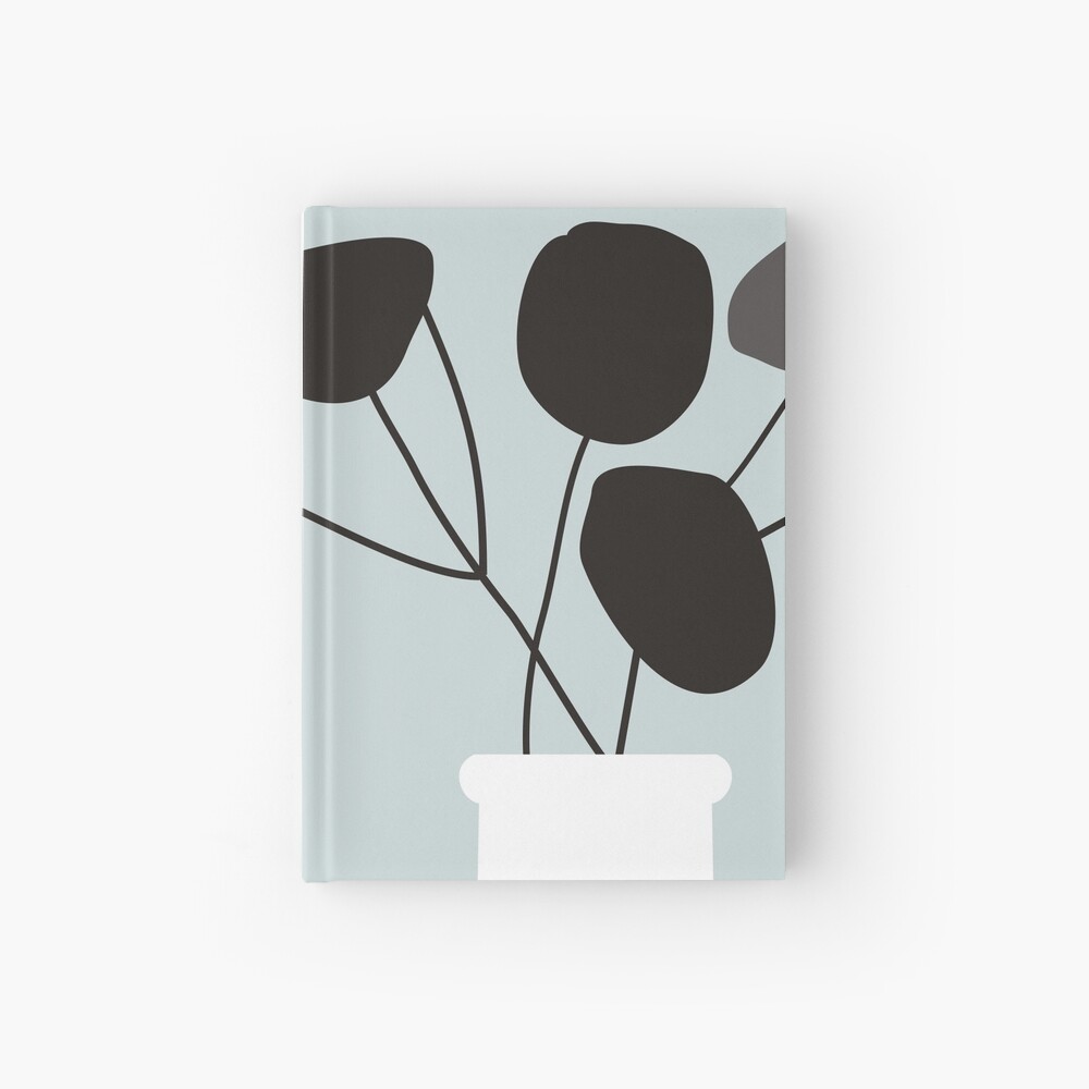 White Vase Hardcover Journal