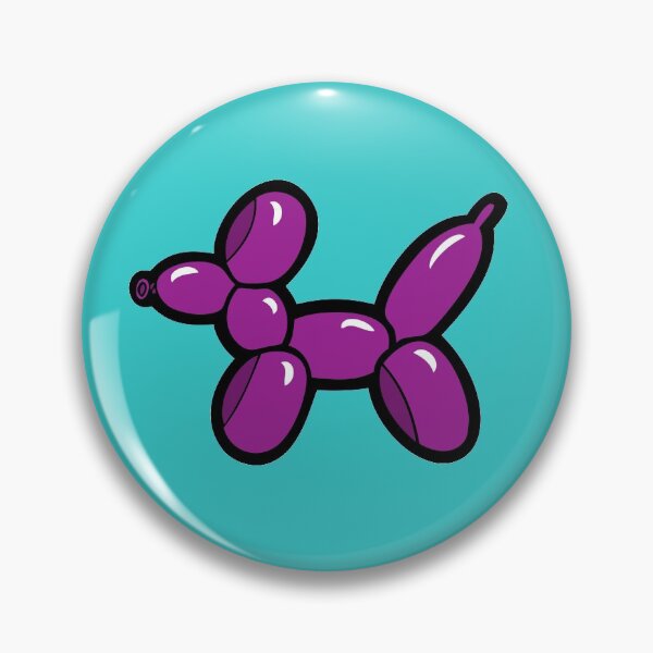 Item preview, Balloon Animal Dogs Pattern in Blue designed and sold by evannave.