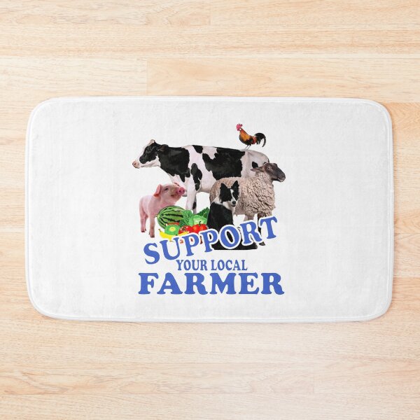 Item preview, Support your local farmer designed and sold by headpossum.