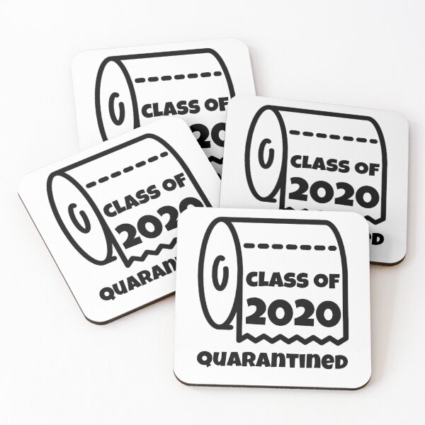 Item preview, Class of 2020 Quarantined Students Graduation The Year When Shit Got Real designed and sold by DIGITALENT.