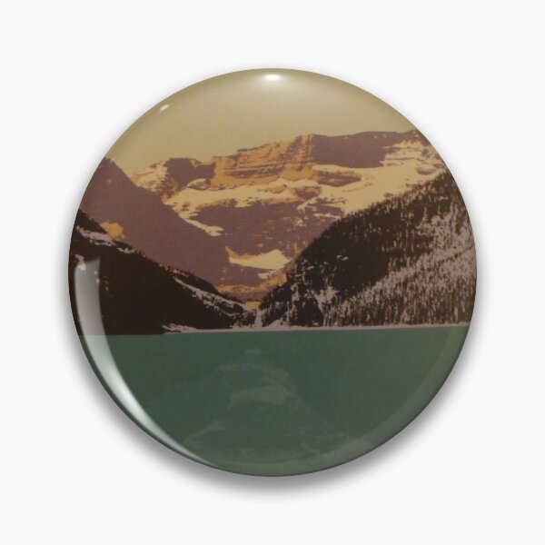 Item preview, Alberta Lake Louise vintage travel poster designed and sold by stickart-marek.