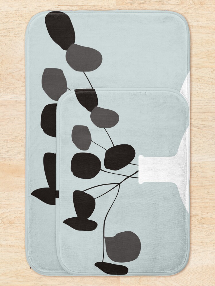 Alternate view of White Vase Bath Mat