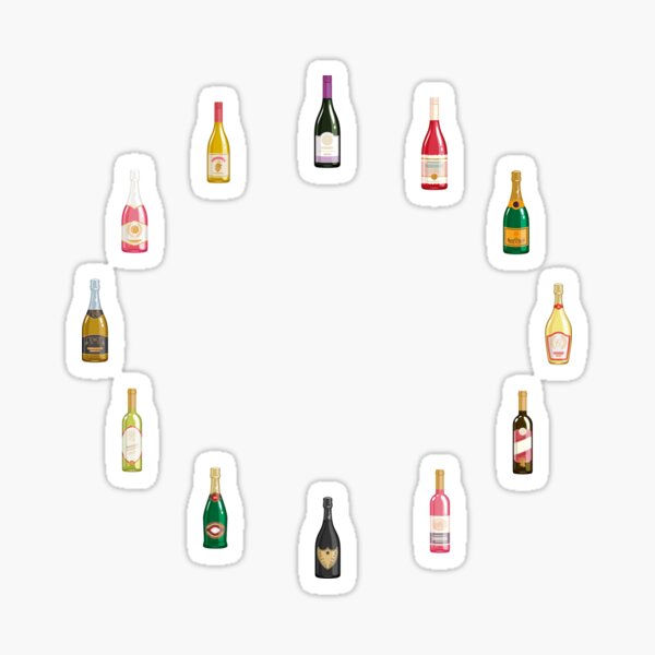 Artikel-Vorschau von Wein Zwölf Flaschen Uhr, designt und verkauft von mattpanta.