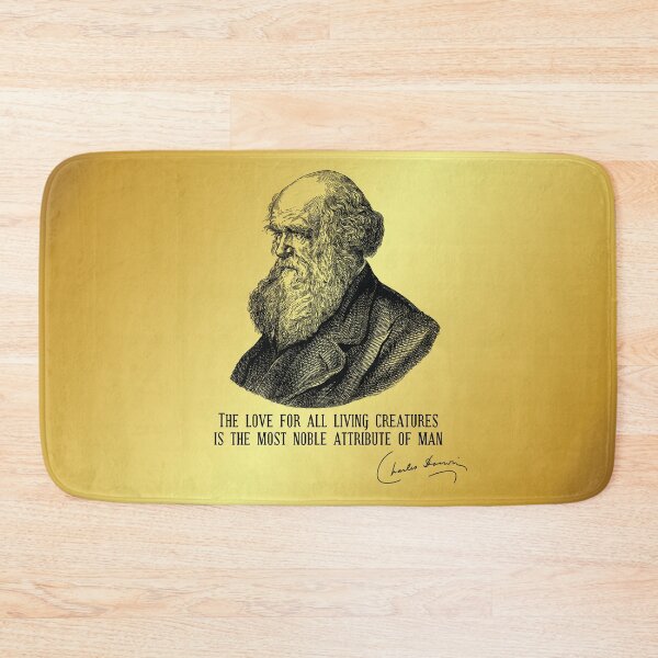 Item preview, Charles Darwin: Love for Living Creatures, Gold designed and sold by Bardly-Legal.