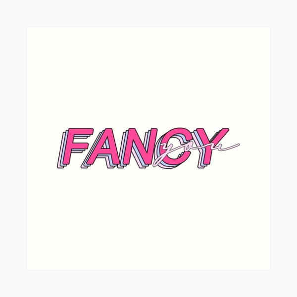 Twice Fancy You Art Print By Micaesthetic Redbubble