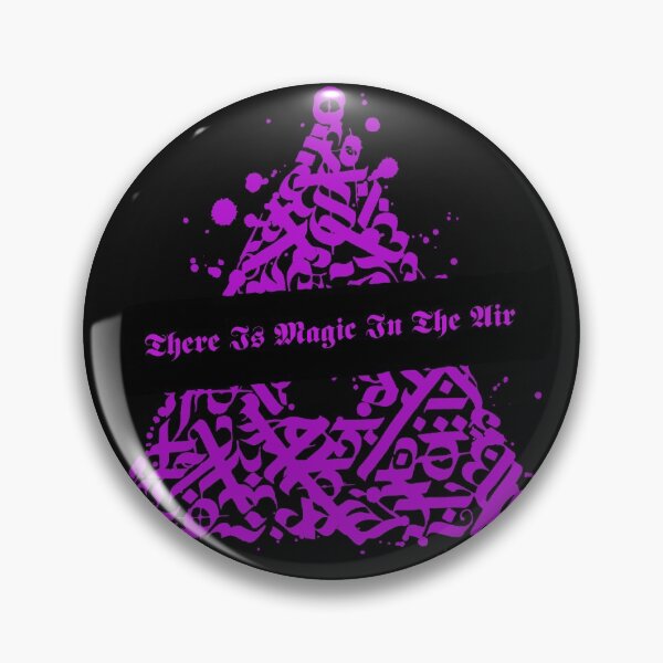 Item preview, There Is Magic In The Air - Purple Triangle designed and sold by Niina  Niskanen.