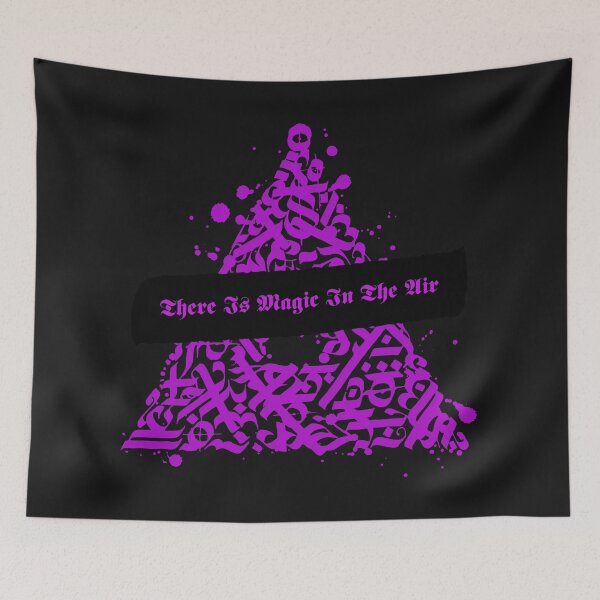 Item preview, There Is Magic In The Air - Purple Triangle designed and sold by Niina  Niskanen.