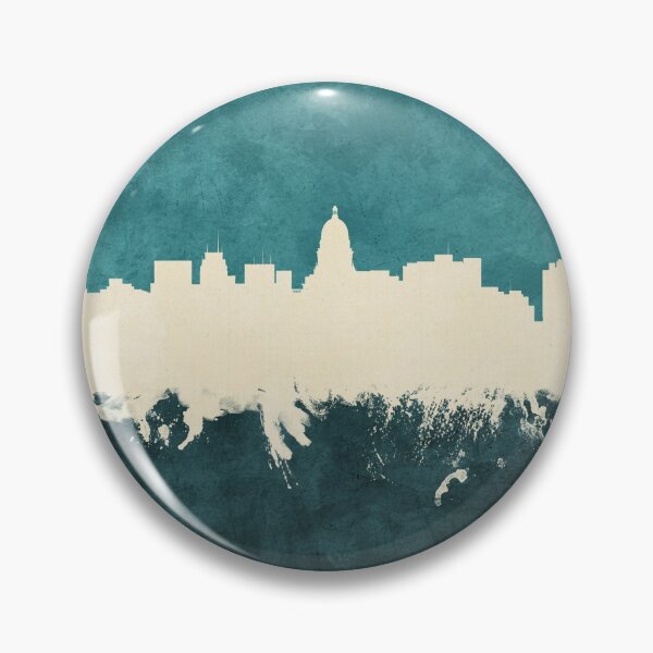 Artikelvorschau, Madison Wisconsin Skyline entworfen und verkauft von ArtPrints.