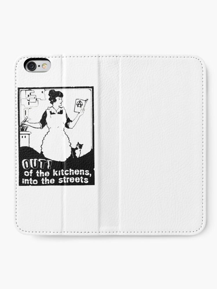 Fundas Tarjetero Para Iphone Libro De Cocina Anarquista Fuera De Las Cocinas De Jigsawyouth Redbubble