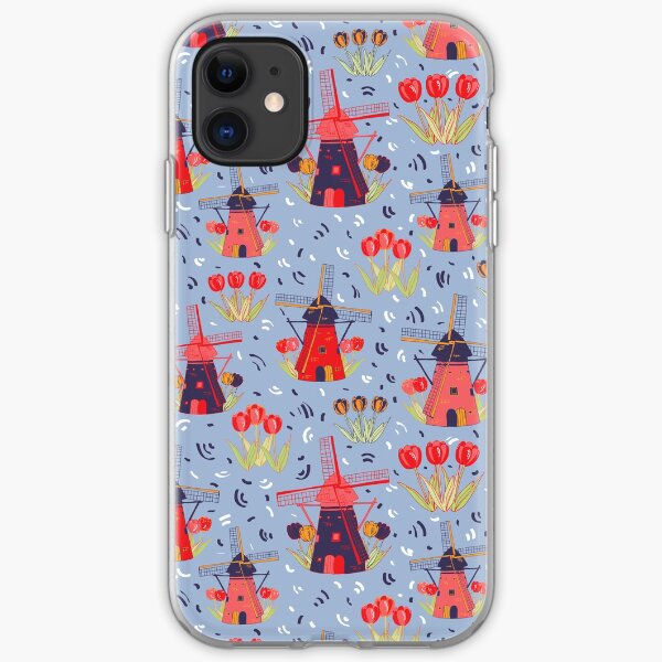 Janie's Windmills iPhone Soft Case