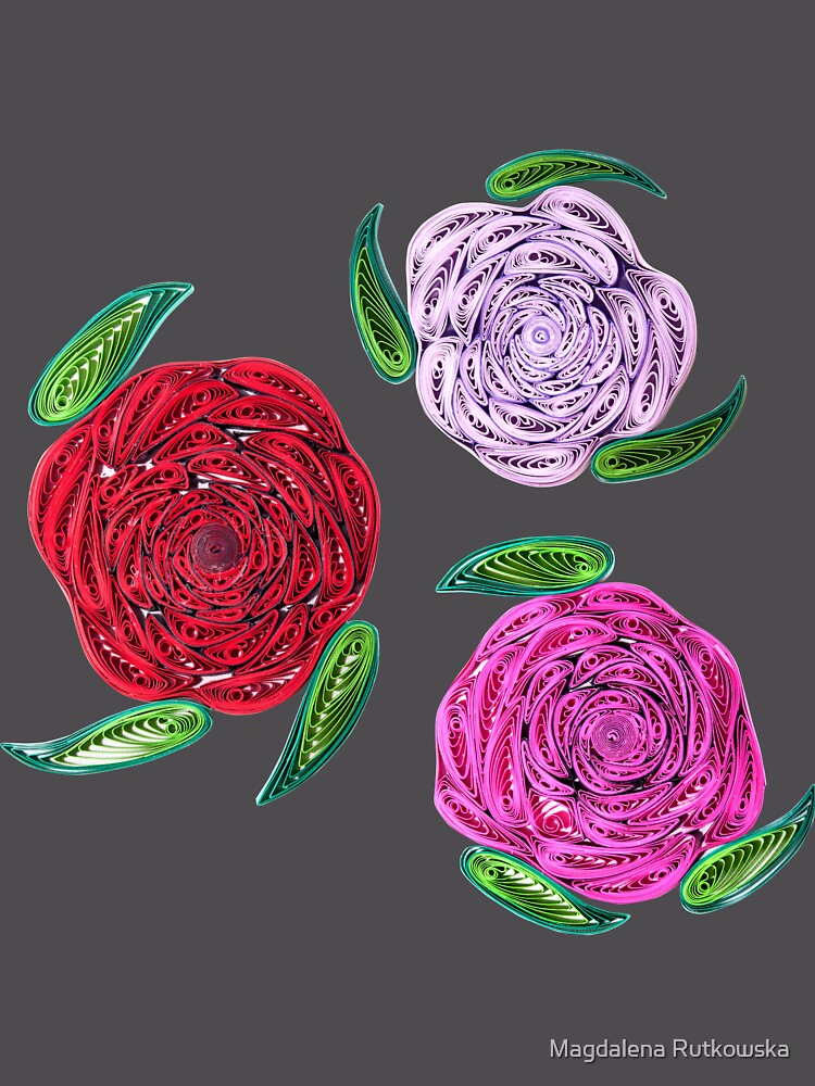 Thumbnail 6 of 6, Premium Oversized Sweatshirt, Three Roses designed and sold by MagdalenaR.