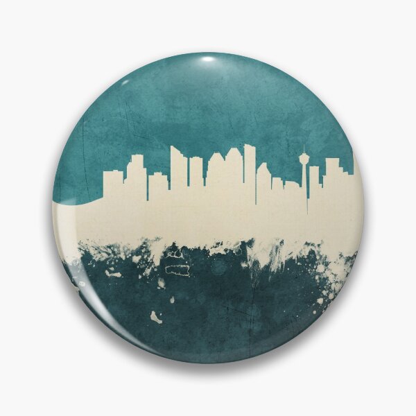 Item preview, Calgary Canada Skyline designed and sold by ArtPrints.