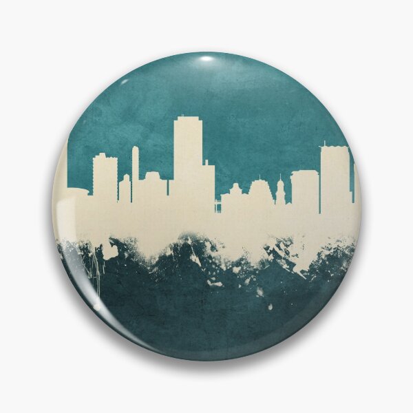 Item preview, Wellington New Zealand Skyline designed and sold by ArtPrints.
