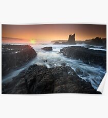 "Cathedral Sunrise" ∞ Kiama, NSW - Australia Poster